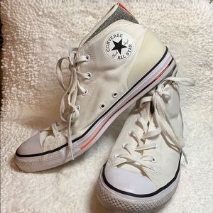 Men’s white converse all star high tops